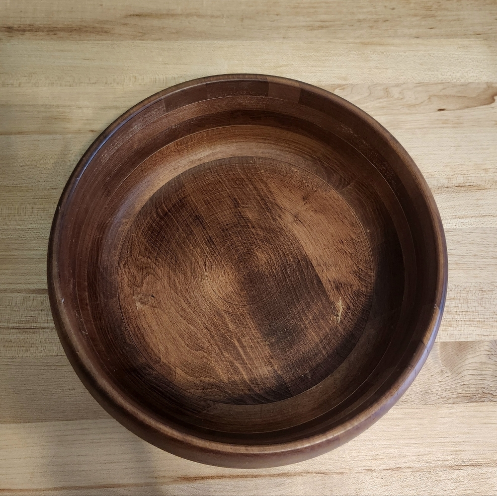 Baribocraft Bowl Maple Wood Canada 9" - Picture 4 of 7
